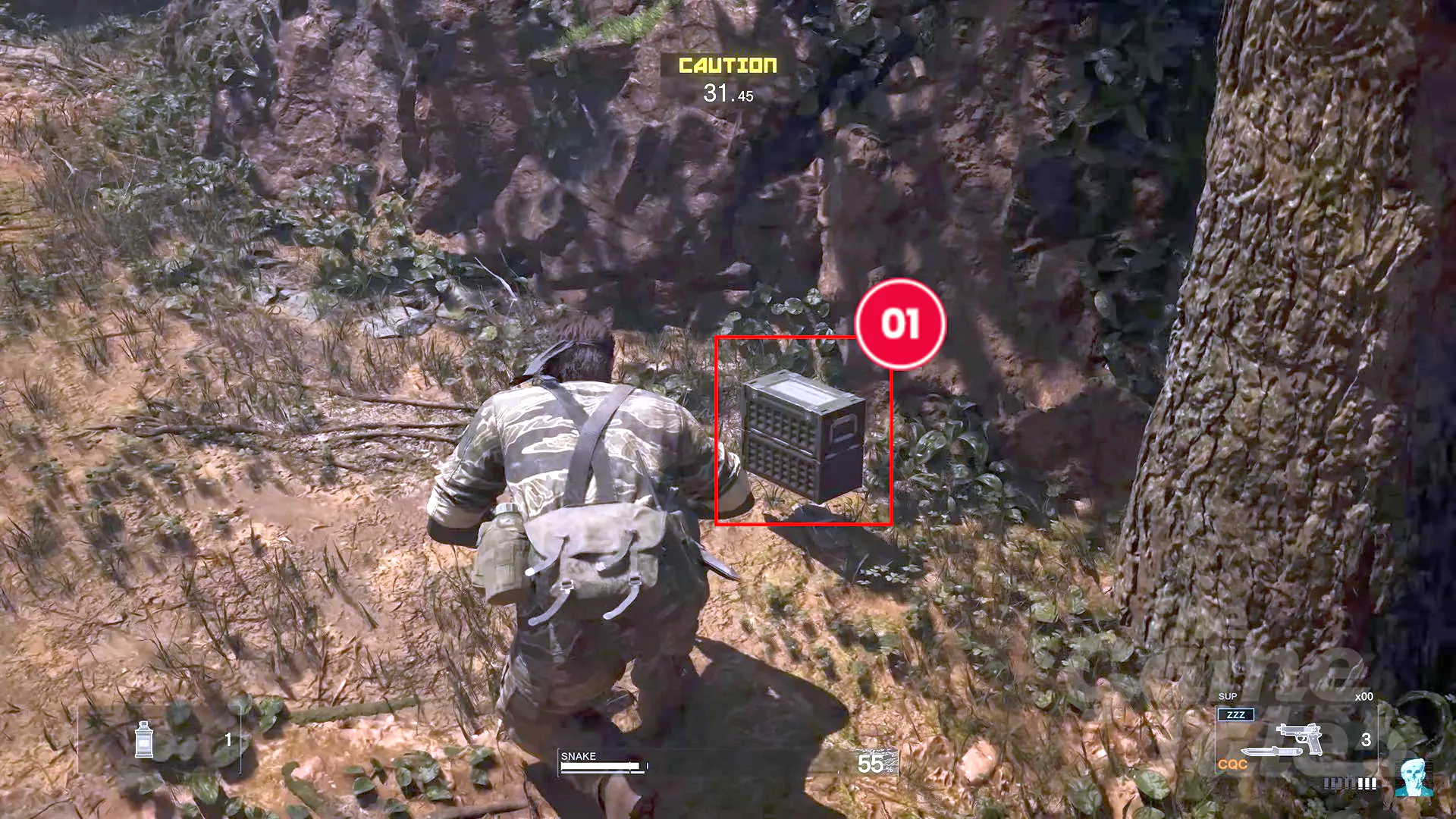 Jak łapać zwierzęta w Metal Gear Solid Delta: Snake Eater