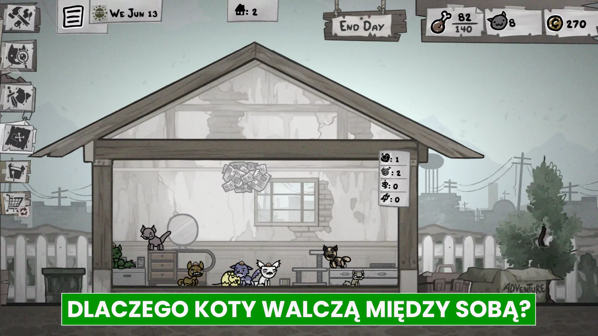 Mewgenics – dlaczego koty walczą między sobą