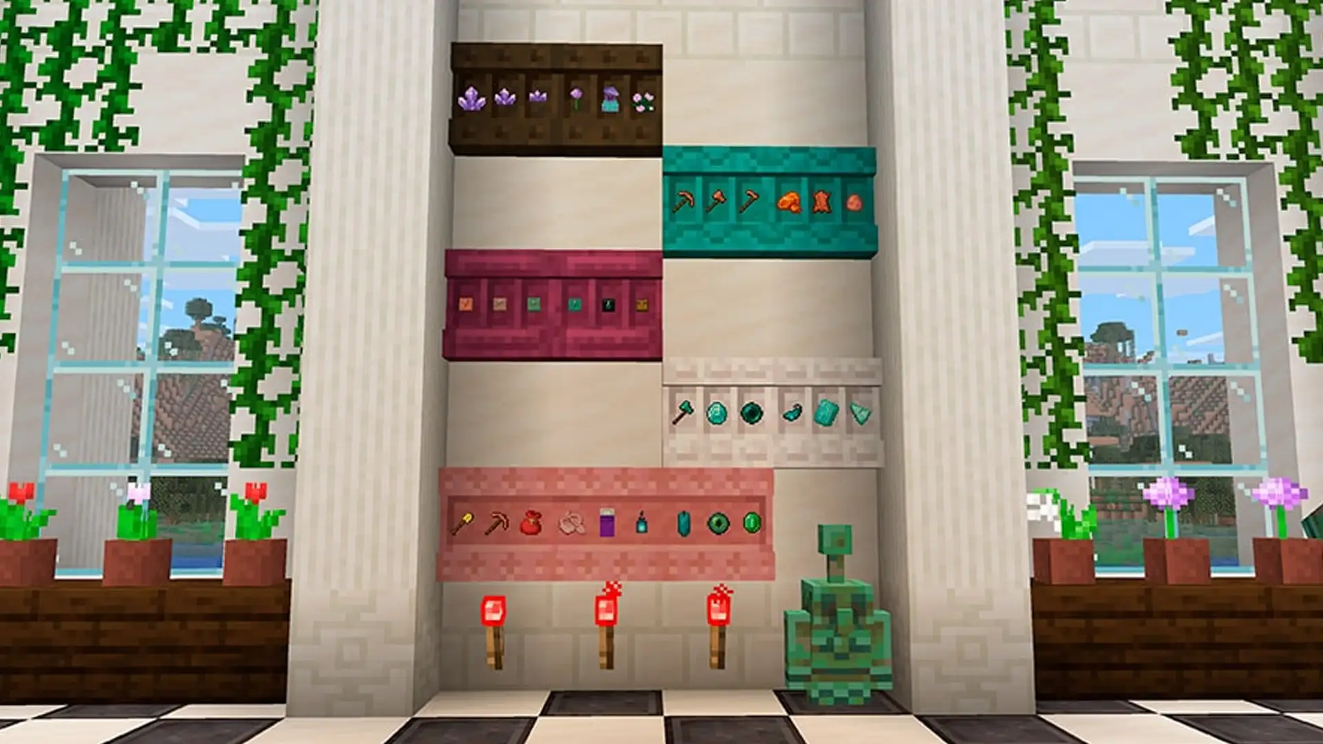 Minecraft wzbogaci się o półki i nowe funkcje Copper Golema