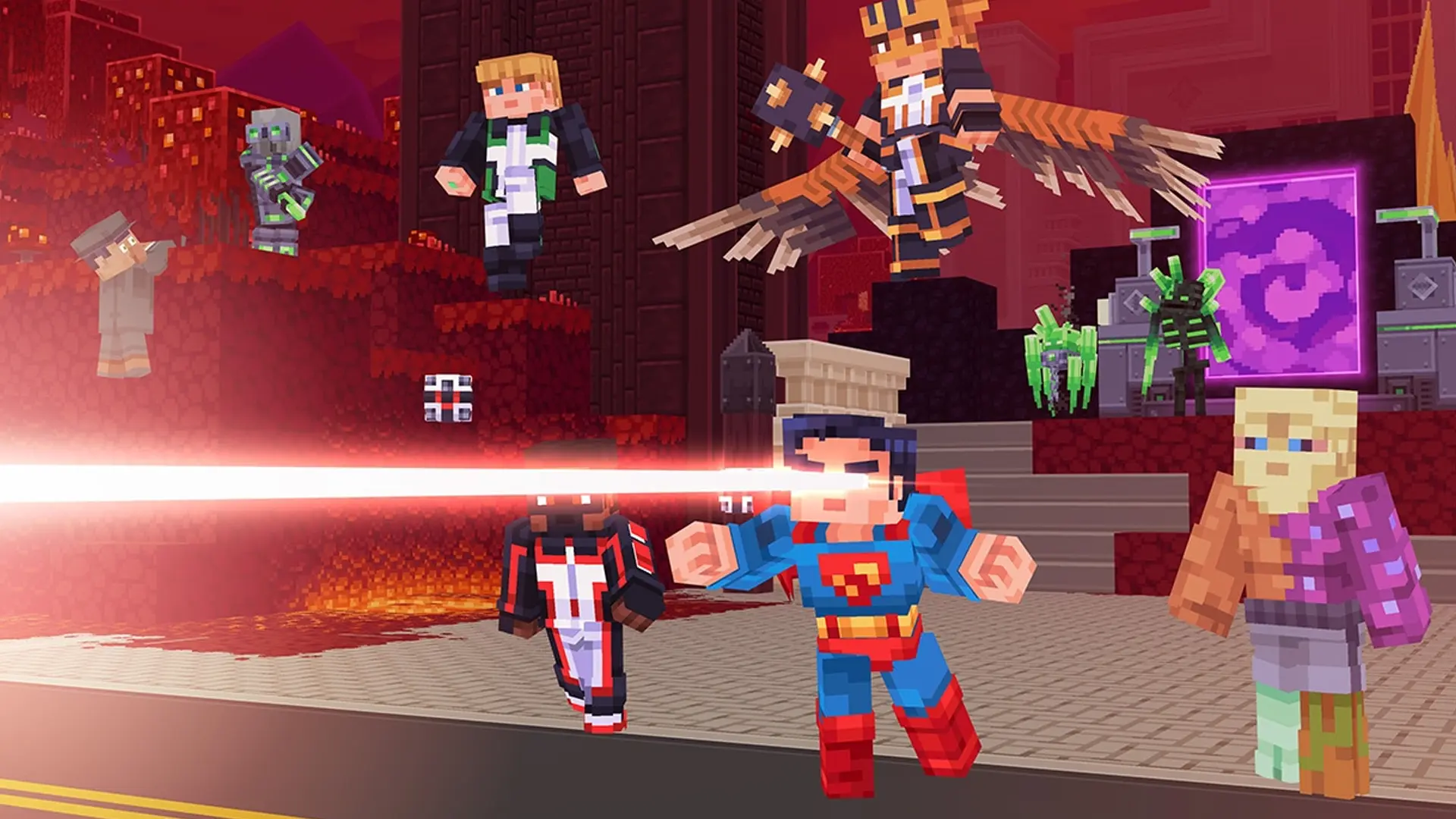Minecraft z dodatkiem Superman DLC – czas uratować Metropolis