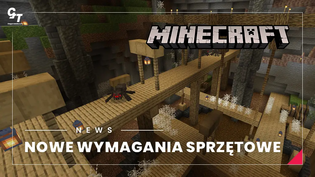 Minecraft zwiększa wymagania sprzętowe po 17 latach. Do płynnej gry zalecane jest 16 GB RAM