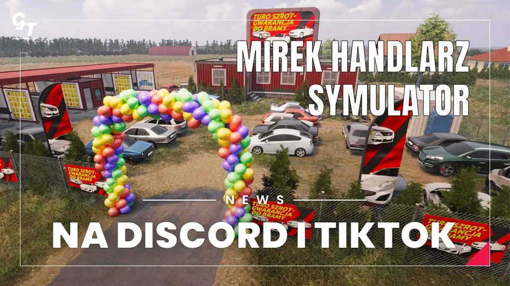Mirek Handlarz Symulator z własnym kanałem na Discord i TikTok. Twórcy zapraszają fanów do współpracy