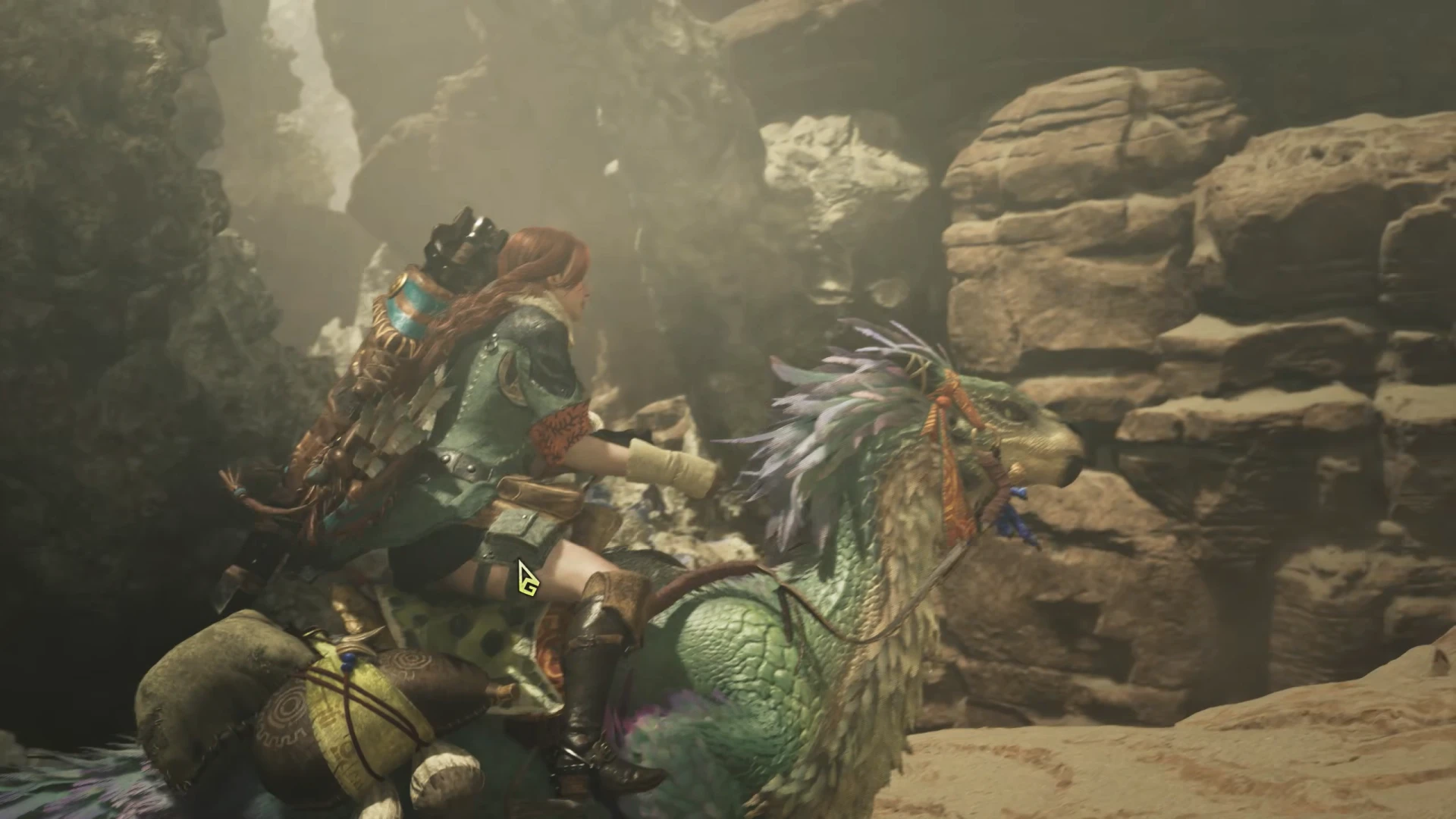 Monster Hunter: Wilds – wierzchowiec: Seikret, sterowanie