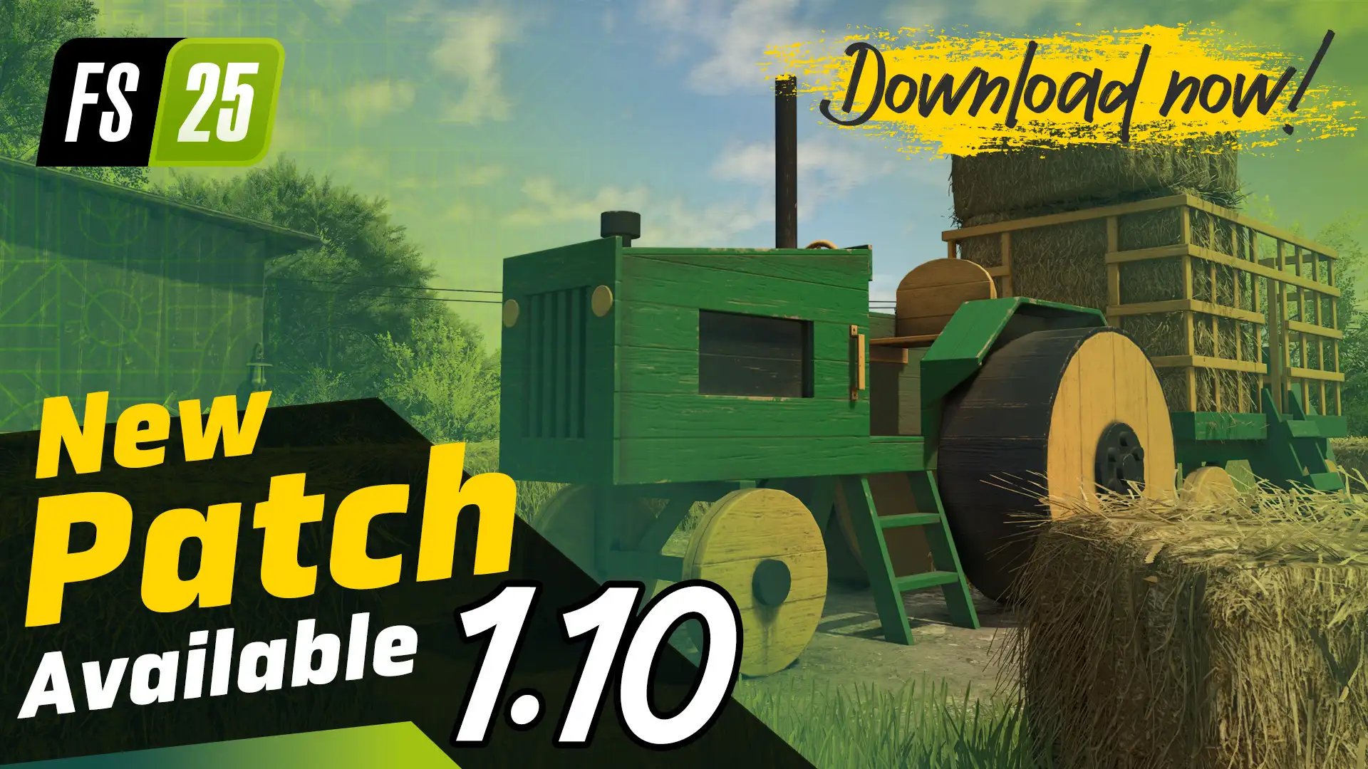 Nowa aktualizacja 1.10 do Farming Simulator 25 – Co się zmieniło?