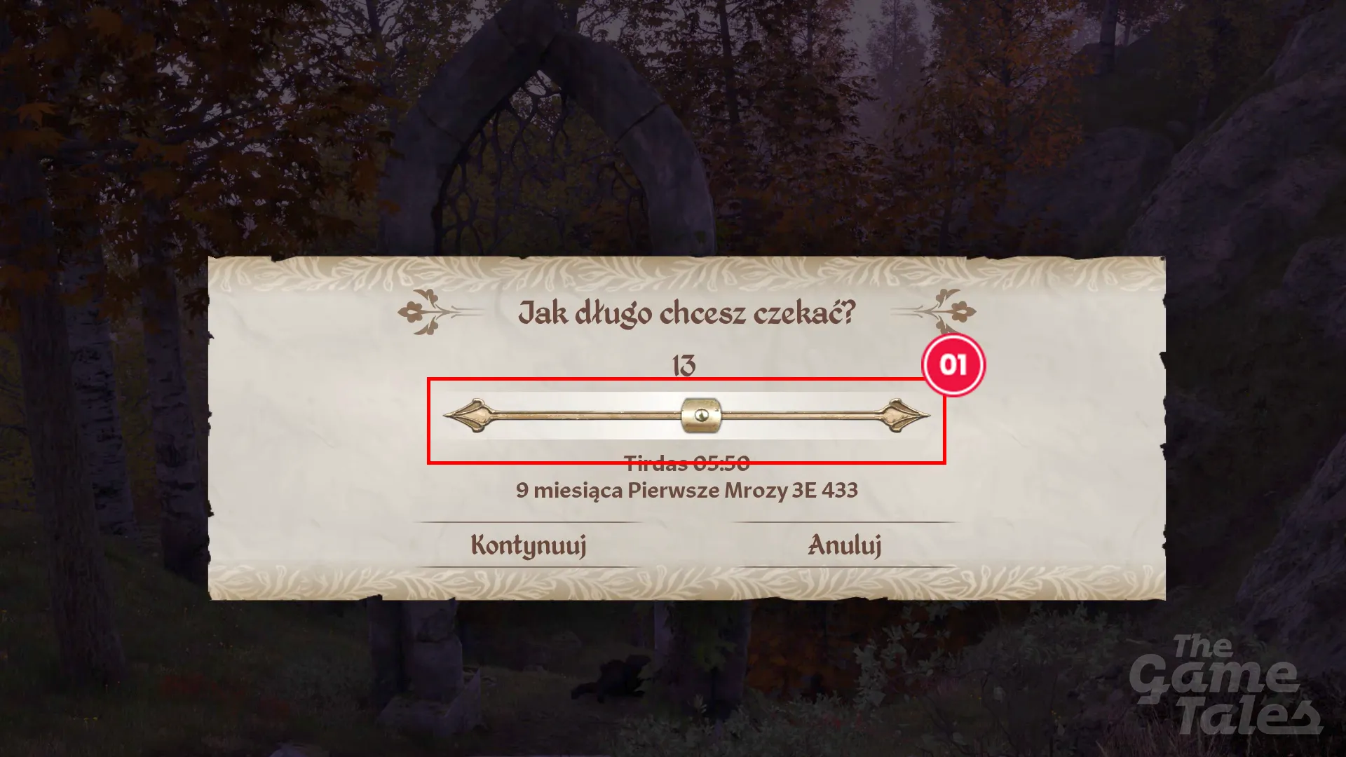 Jak czekać w Oblivion Remastered i przewijać czas.