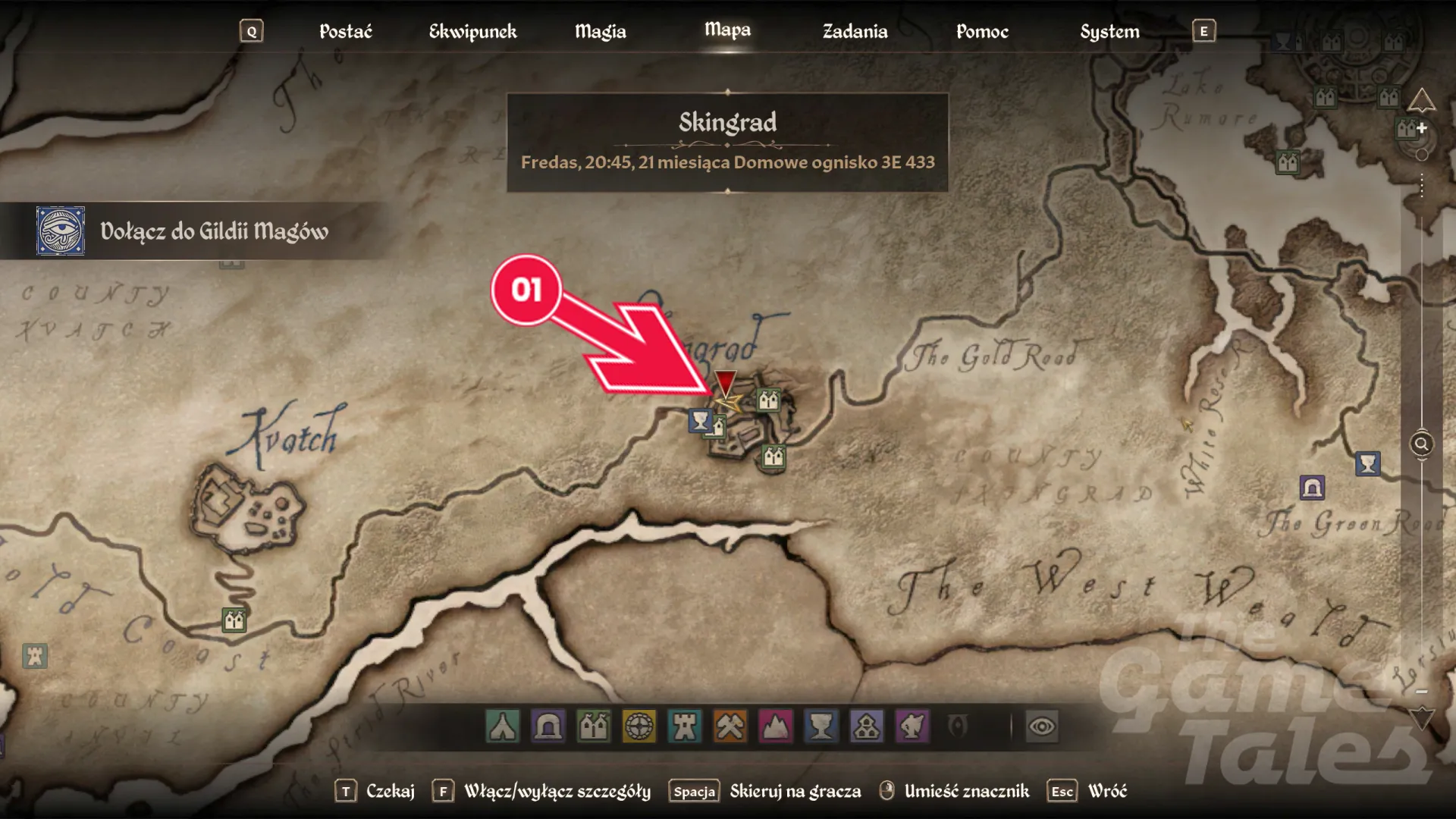 Rekomendacja ze Skingradu w Oblivion Remastered