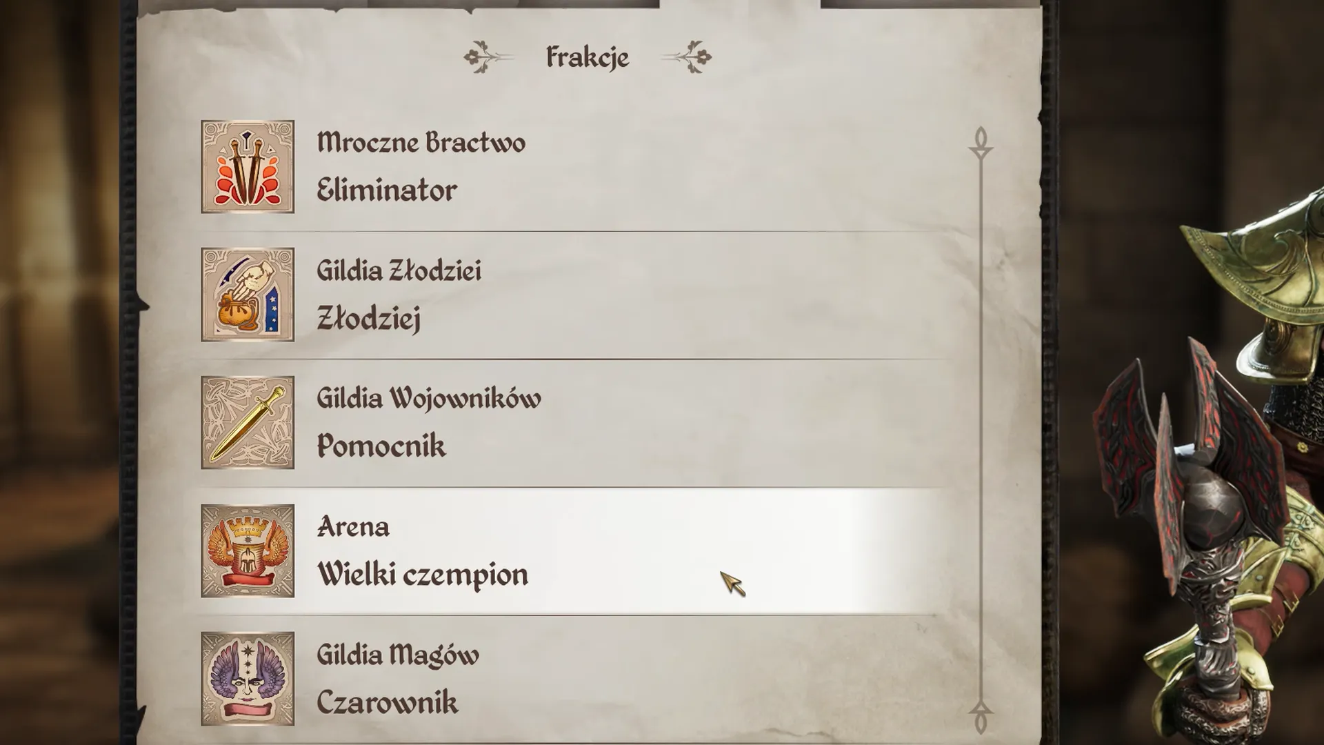 Oblivion Remastered – wszystkie gildie i grupy