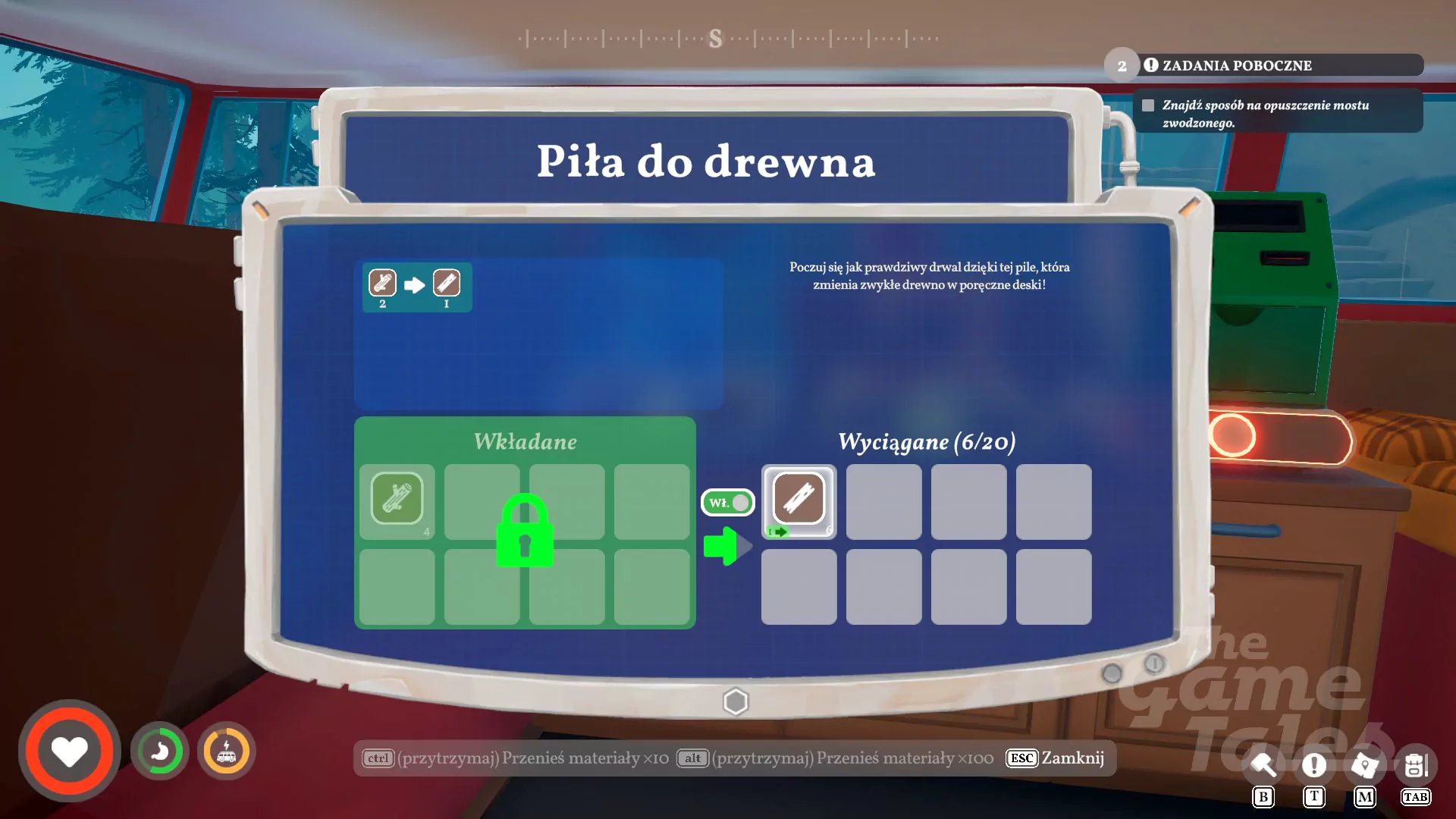 Jak stworzyć deskę z wiecznego drewna w Outbound?