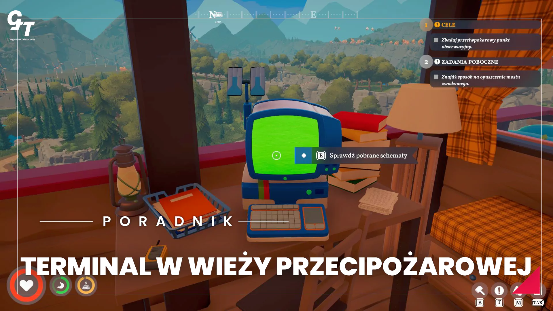 Jak otworzyć terminal w wieży przeciwpożarowej w Outbound