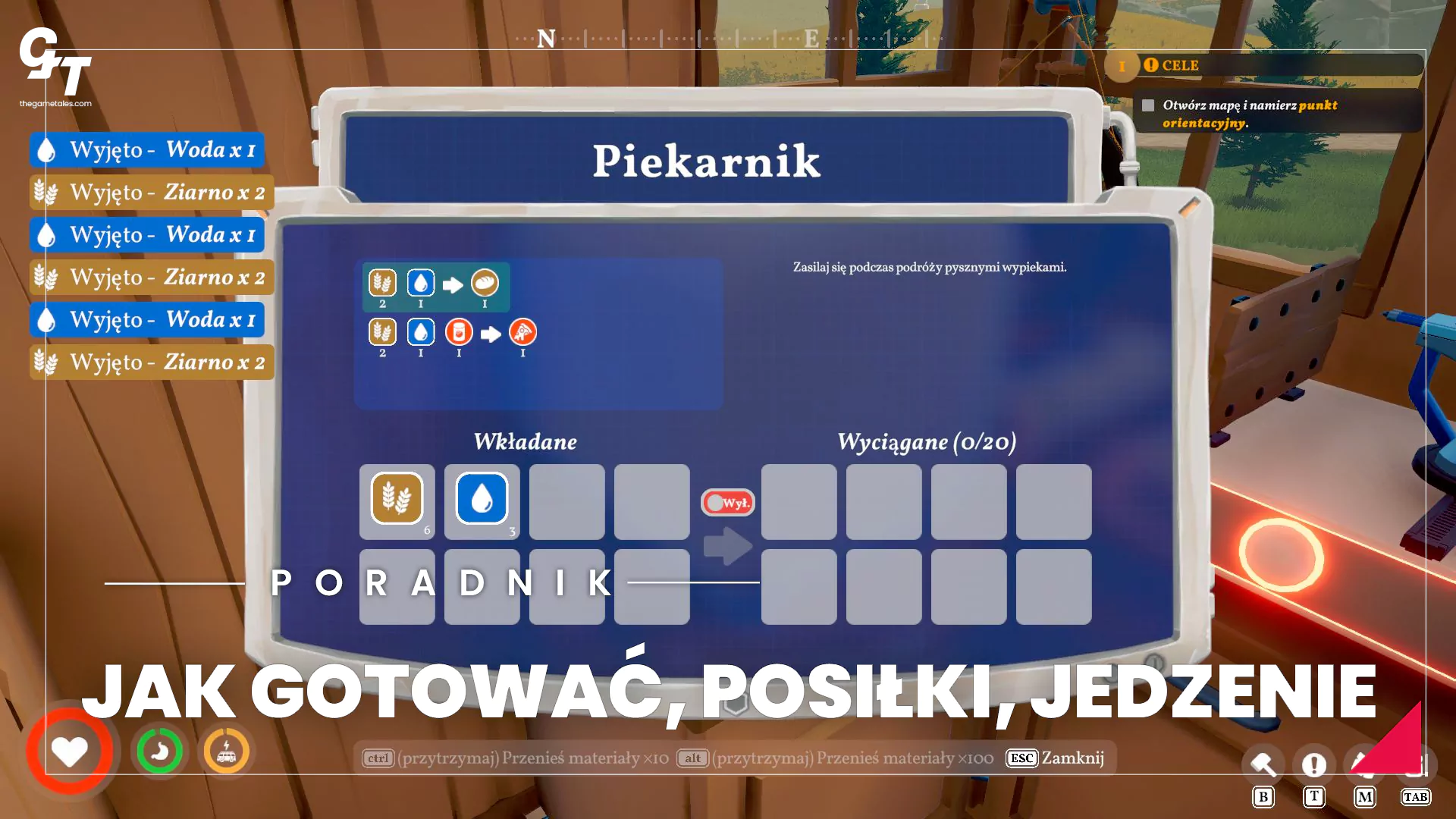 Outbound – Jak gotować jedzenie i przygotowywać posiłki?