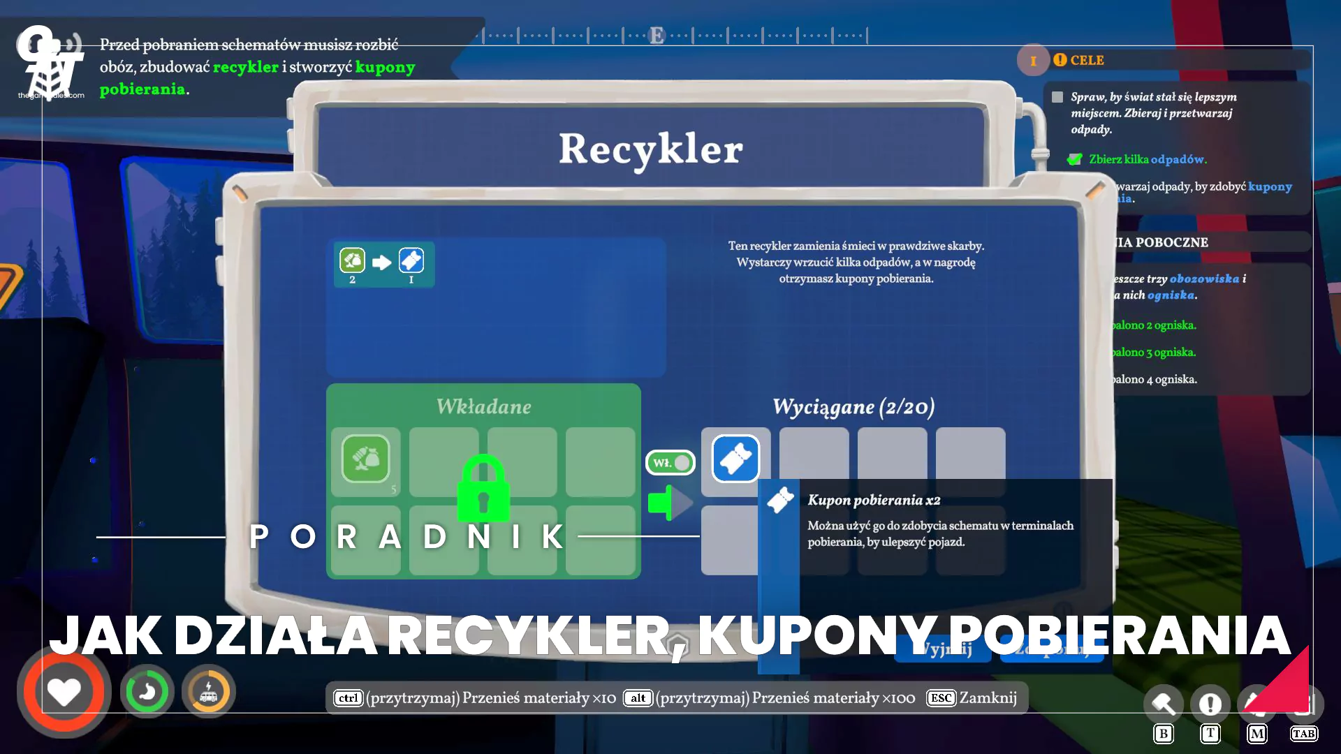 Recykling w Outbound - jak przetwarzać odpady na kupony pobierania