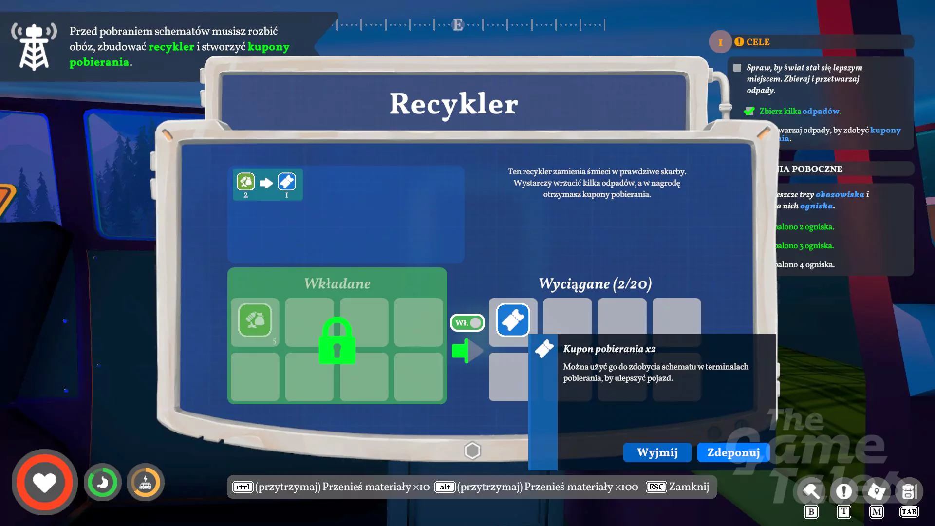 Recykling w Outbound - jak przetwarzać odpady na kupony pobierania