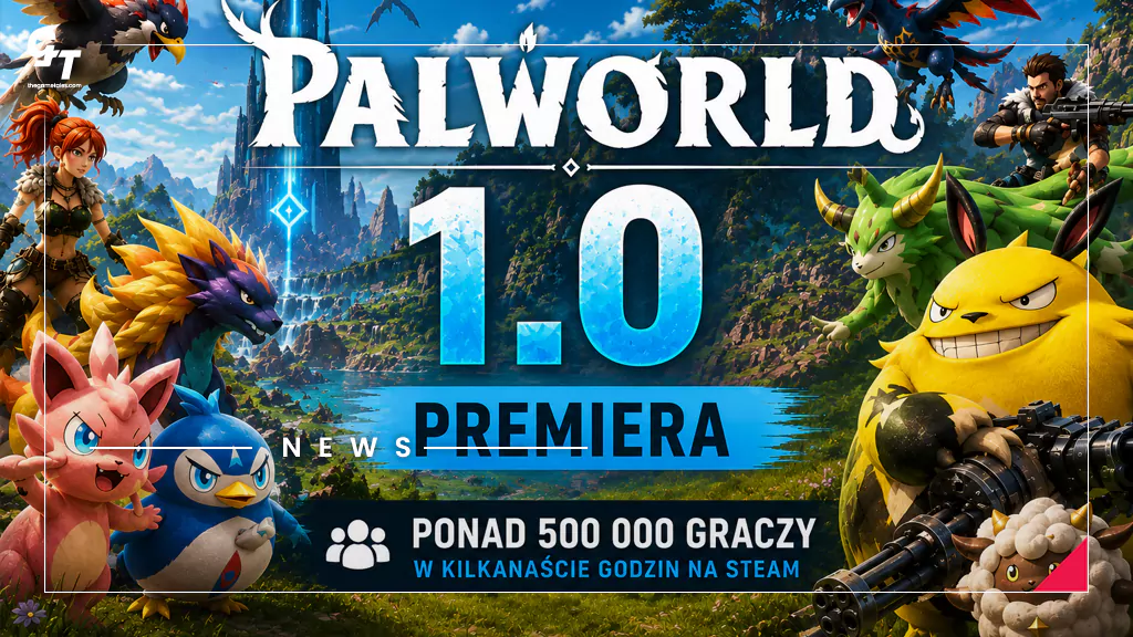 Palworld 1.0 wystartował z hukiem. W kilkanaście godzin wróciło ponad pół miliona graczy