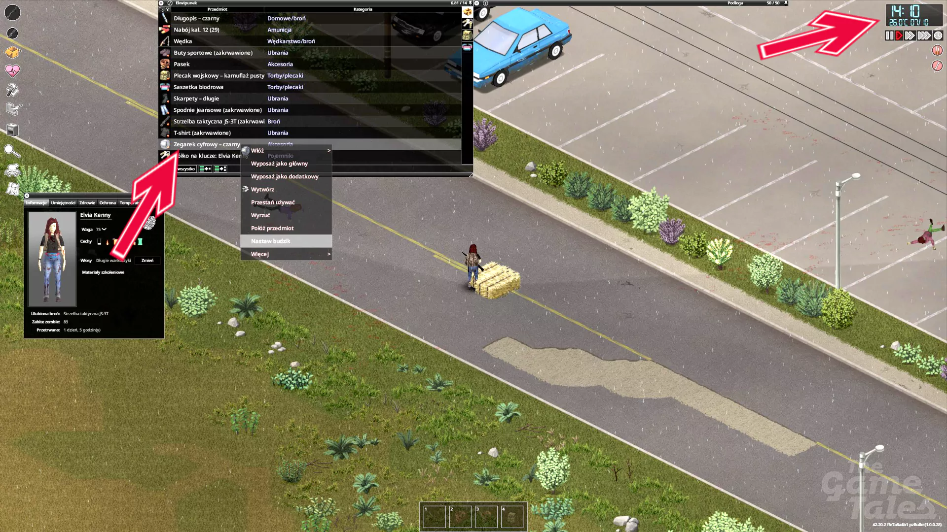 Jak sprawdzić godzinę i datę w Project Zomboid - zegarek i budzik