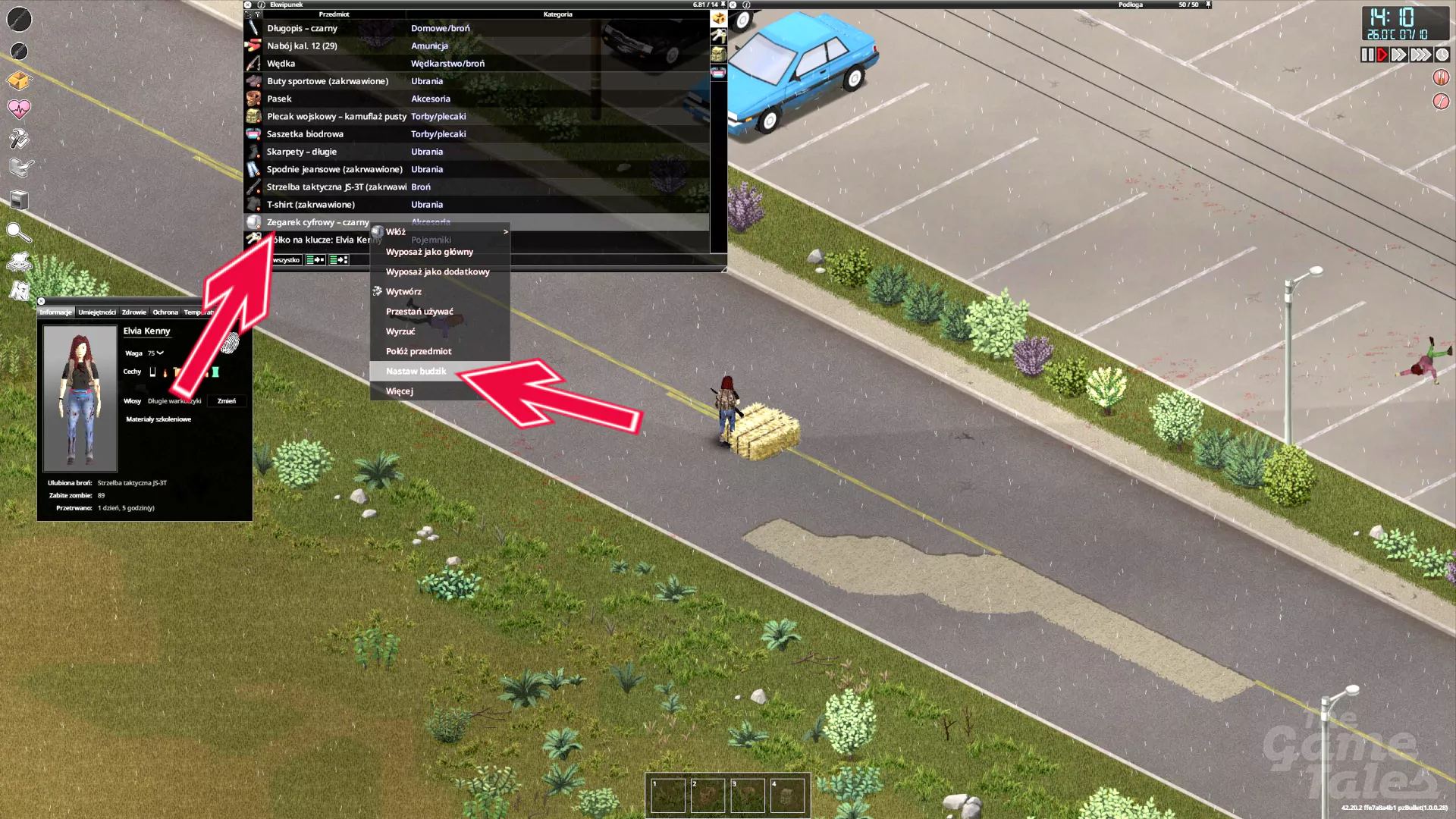 Jak sprawdzić godzinę i datę w Project Zomboid - zegarek i budzik