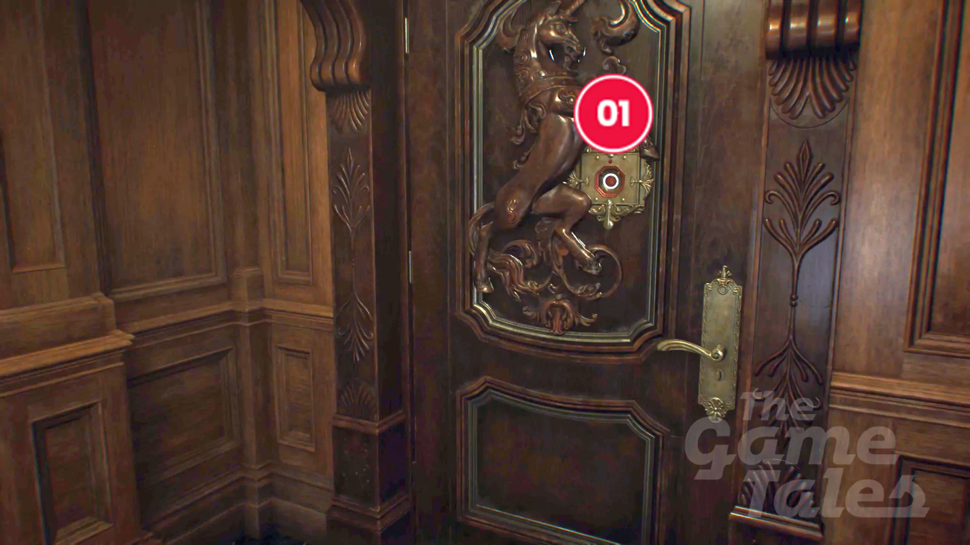 Resident Evil Requiem Strefa Relaksu - jak wejść, czerwony klejnot