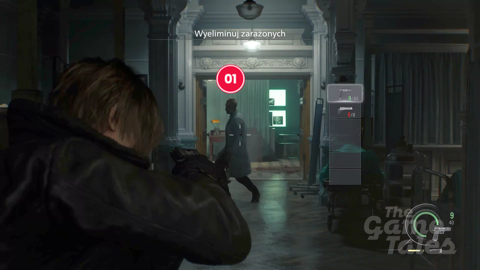 Opisz przejścia misji Ośrodek jako Leon w Resident Evil Requiem