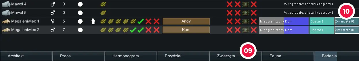RimWorld – brud i zwierzęta - co zrobić aby zwierzęta nie brudziły w bazie