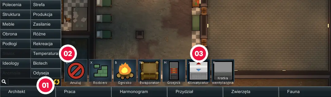 RimWorld – chłodnia - jak zbudować lodówkę, jak obniżyć temperaturę