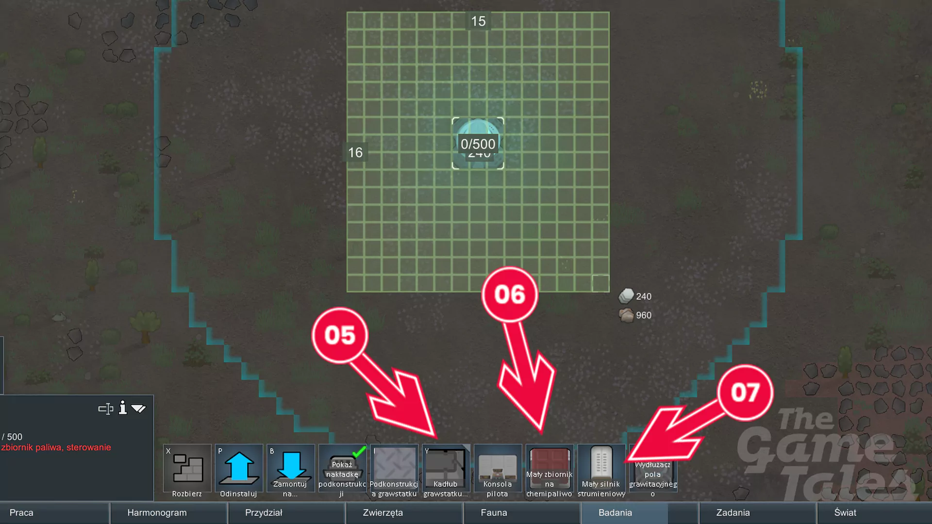 Rimworld Odyssey - jak zbudować grawstatek (gravship)