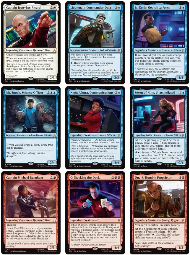 Star Trek w Magic: The Gathering - prezentacja kart i mechanik