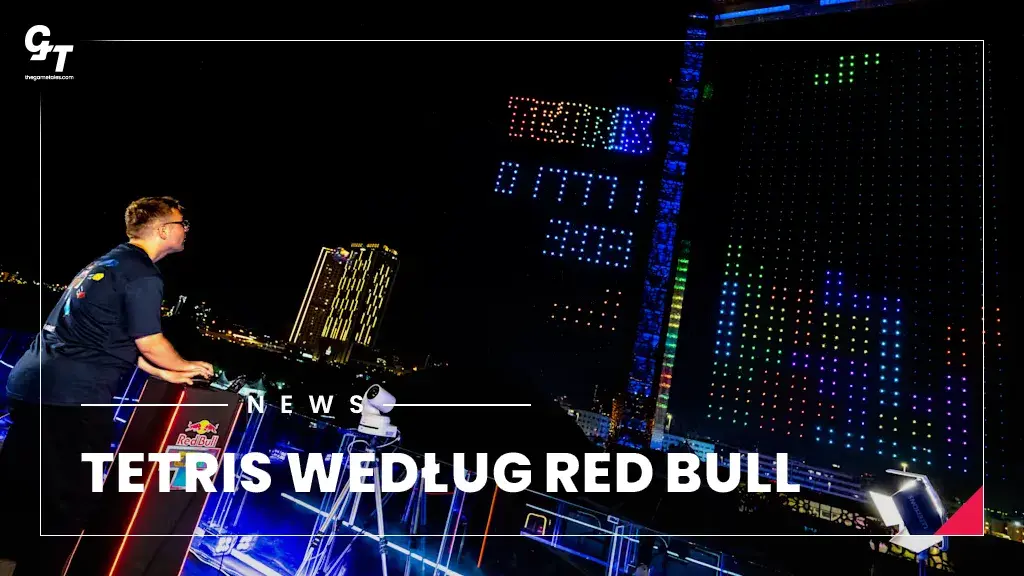 Tetris z 2800 dronów rozświetlił niebo nad Dubajem