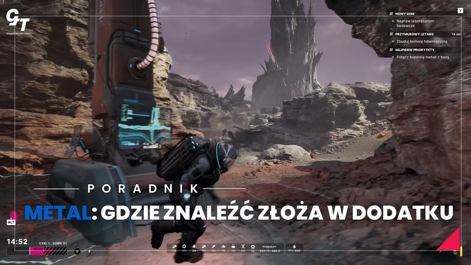 The Alters: Last Variable – gdzie znaleźć metal, głębokie złoża metalu