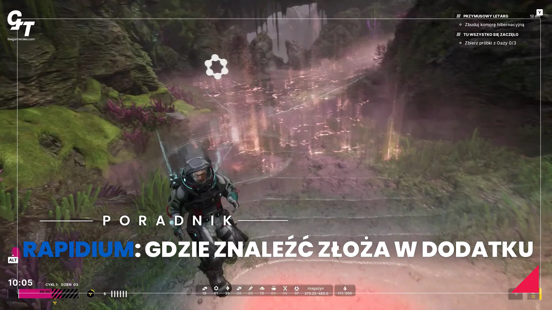 The Alters: Last Variable – gdzie znaleźć rapidium, głębokie złoża