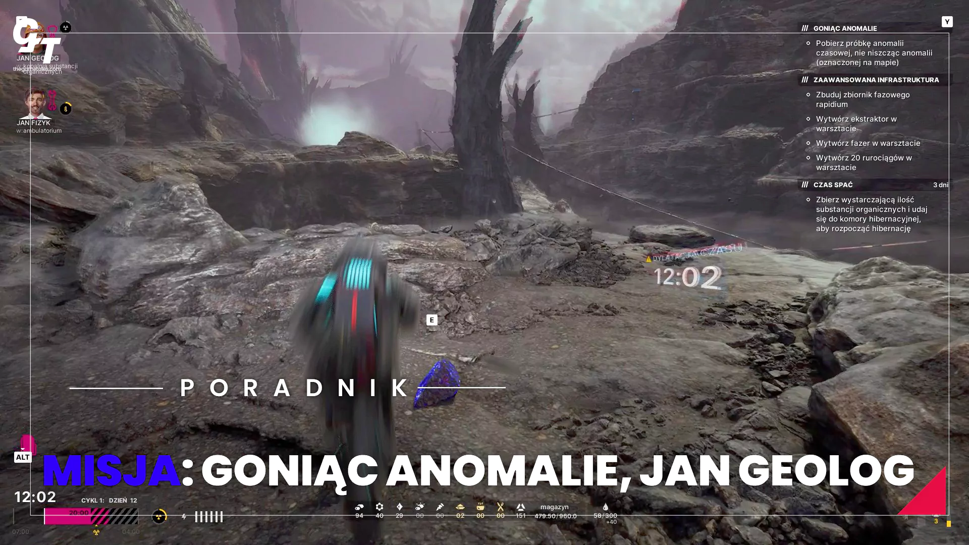 The Alters: Last Variable – Goniąc Anomalie, Jan Geolog