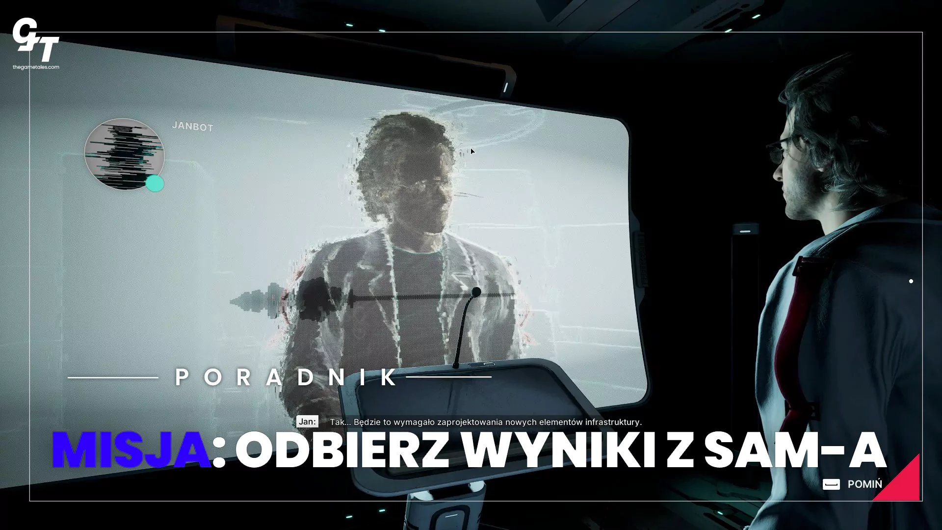 The Alters: Last Variable – Odbierz wyniki z SAM-A, analiza próbek