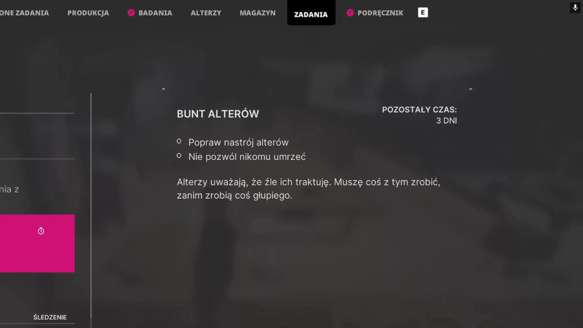 Bunt Alterów w The Alters - jak zwiększyć morale załogi