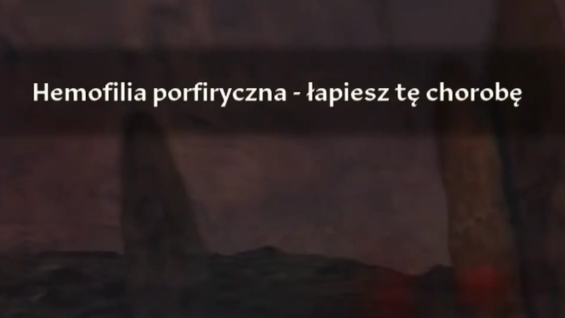 Wampirym w Oblivion Remastered - hemofilia porfiryczna