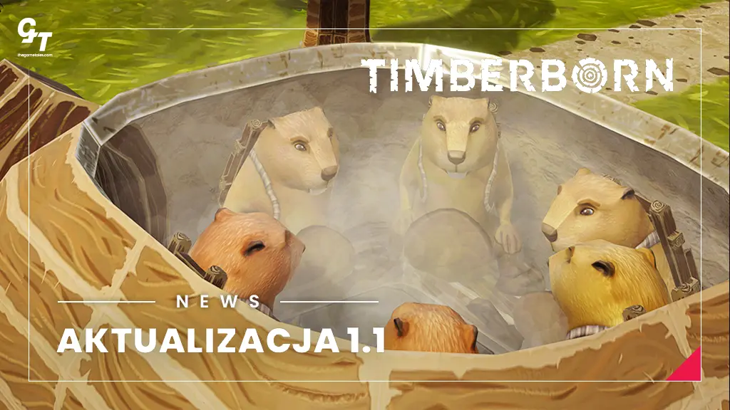 Timberborn – aktualizacja 1.1, są nowe mapy, budynki i statystyki
