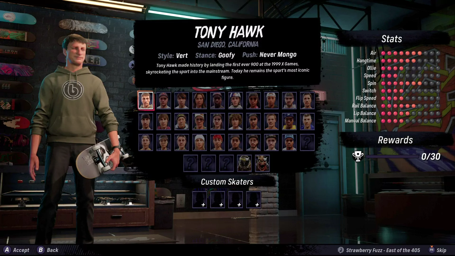 Tony Hawk’s Pro Skater 3+4 – jak zmienić skatera