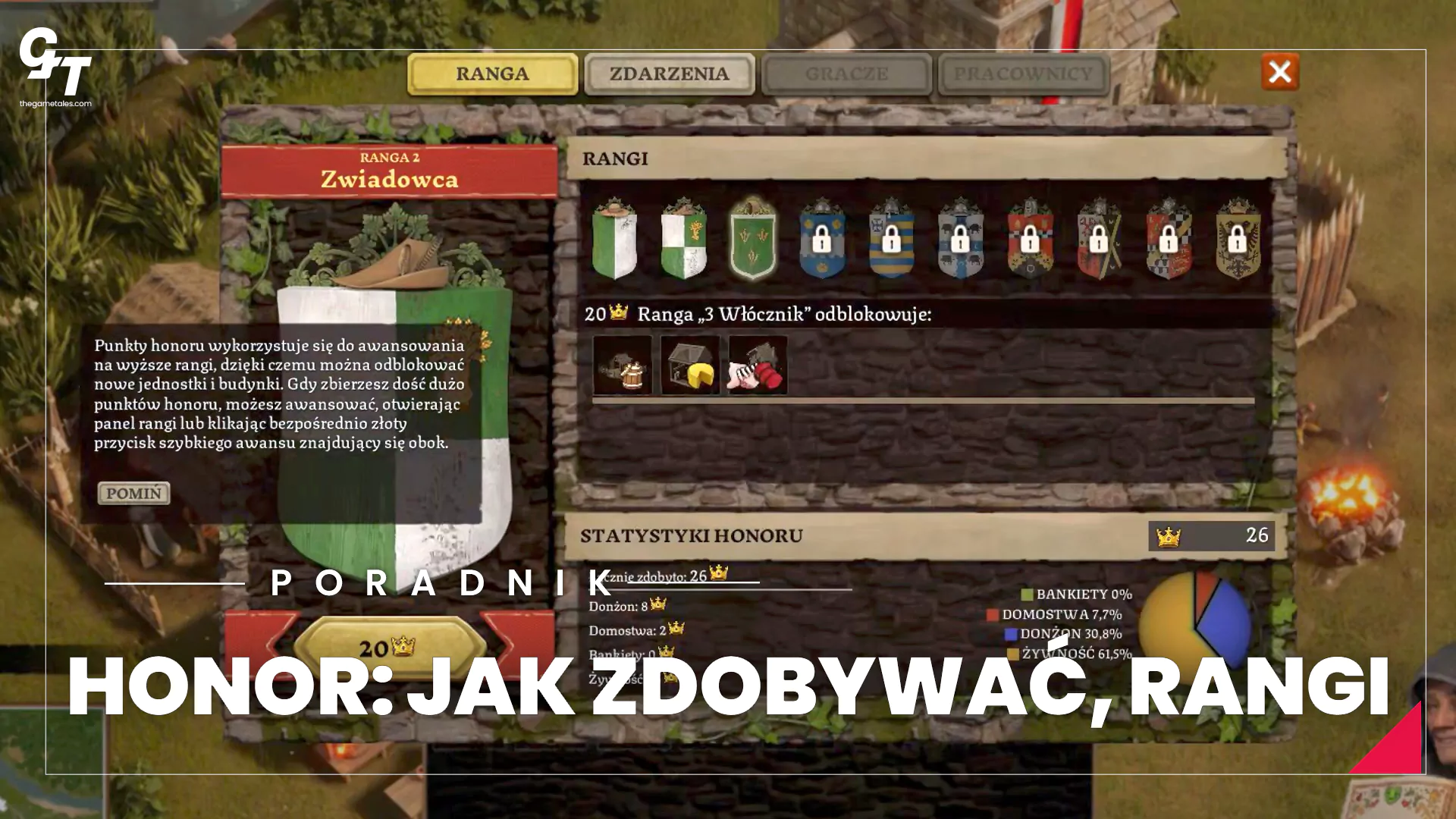 Twierdza 4 – honor: jak zdobywać i zwiększać rangę honoru