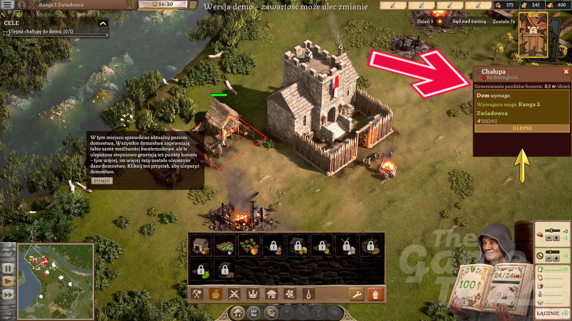 Jak zdobywać honor w Twierdzy 4 (Stronghold 4), rangi honoru