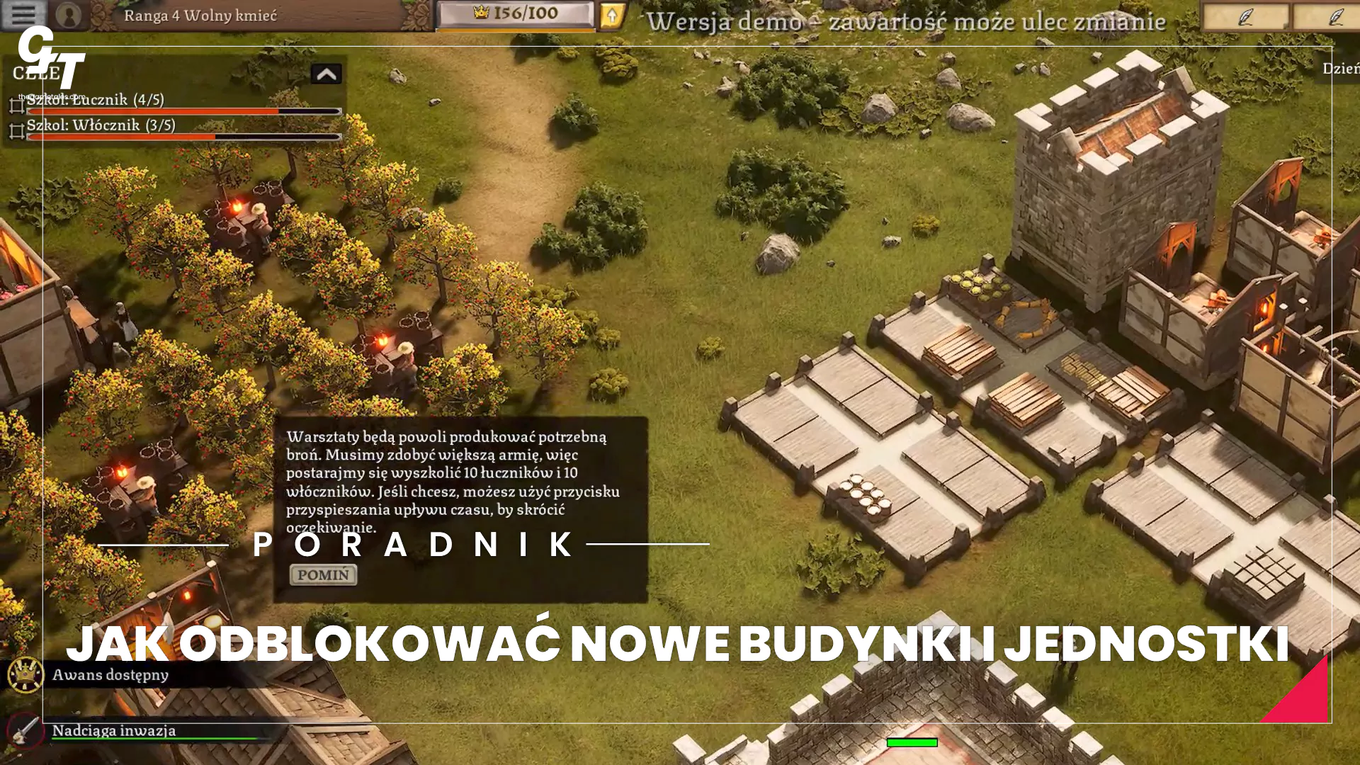 Twierdza 4 – jak odblokować nowe budynki i jednostki