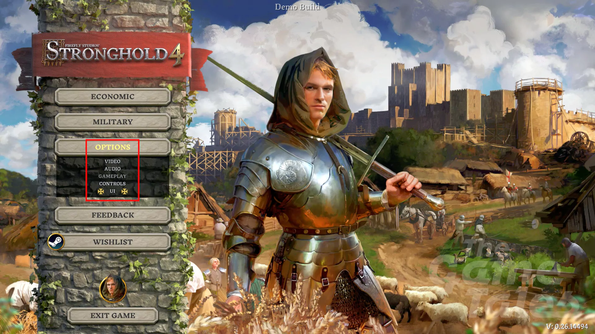 Jak zmienić język gry w Twierdza 4 (Stronghold 4) na polski, spolszczenie