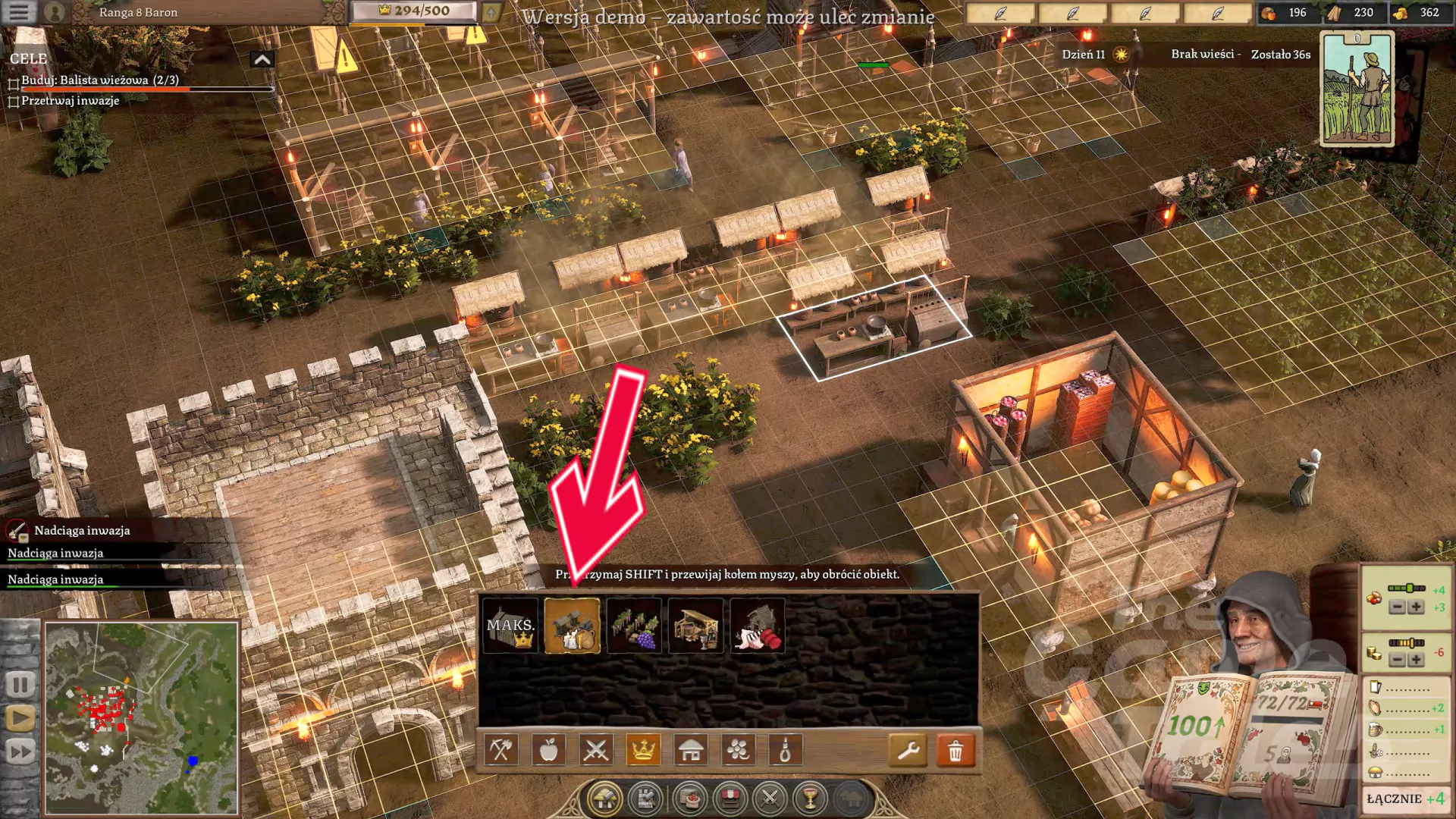 Jak produkować świece (Candle) w Twierdza 4 (Stronghold 4)