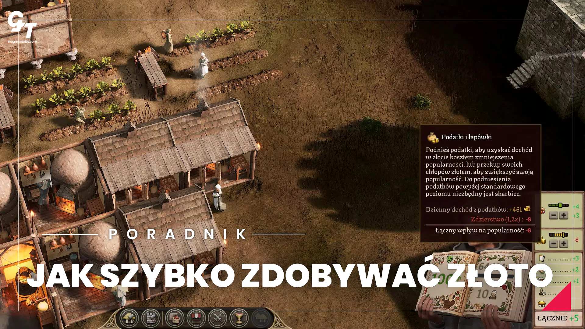 Twierdza 4 – jak zdobywać złoto, podatki, handel