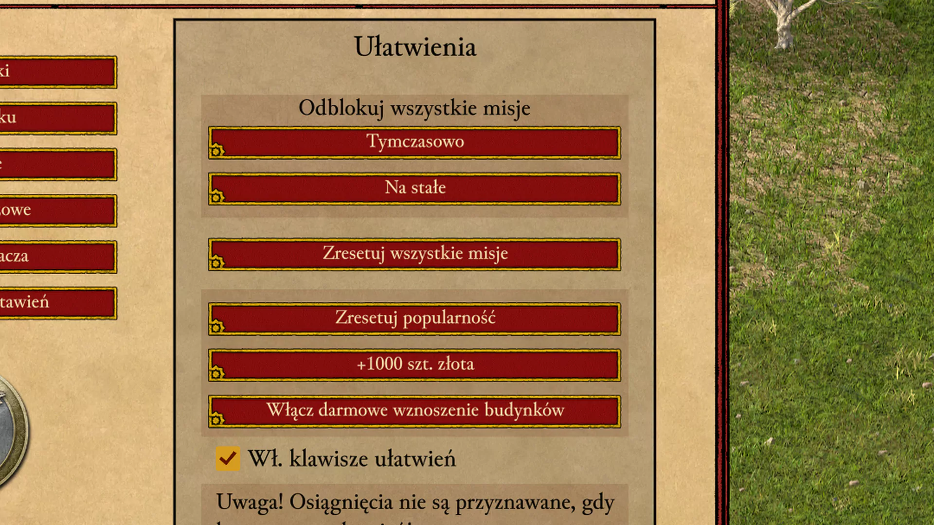 Twierdza Krzyżowiec: Edycja Ostateczna – kody: czy da się oszukiwać