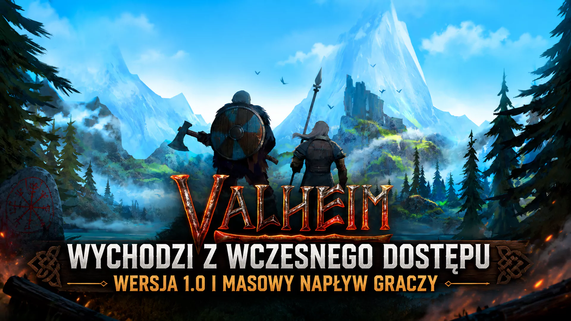 Valheim 1.0 już dostępny. W godzinę liczba graczy wzrosła niemal trzykrotnie