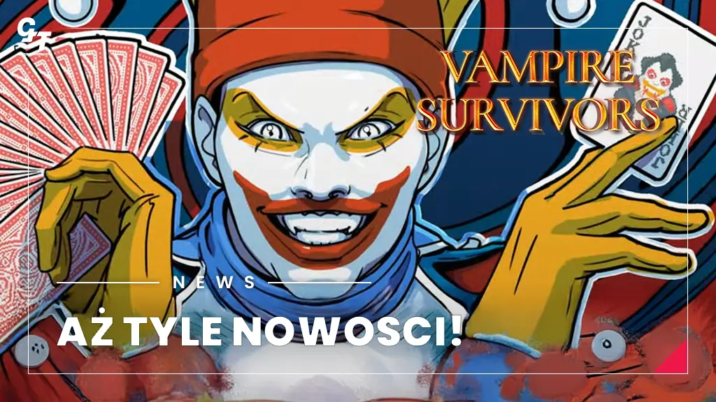 Vampire Survivors z darmowym DLC Balatro i trybem online