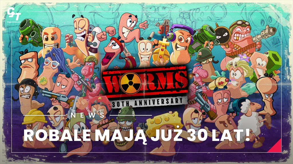Worms świętuje 30 lat - rabaty i darmowe tapety na Steam